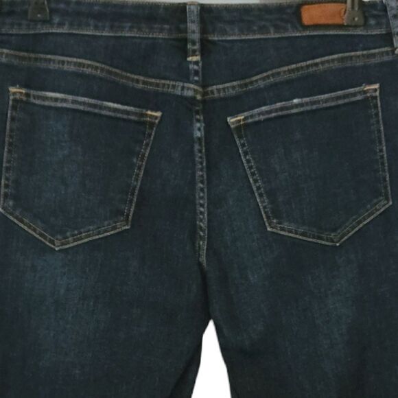 Lands' End Slim Leg Fit 1 Low-Rise Denim Blue Jeans Size 8 - Picture 4 of 7